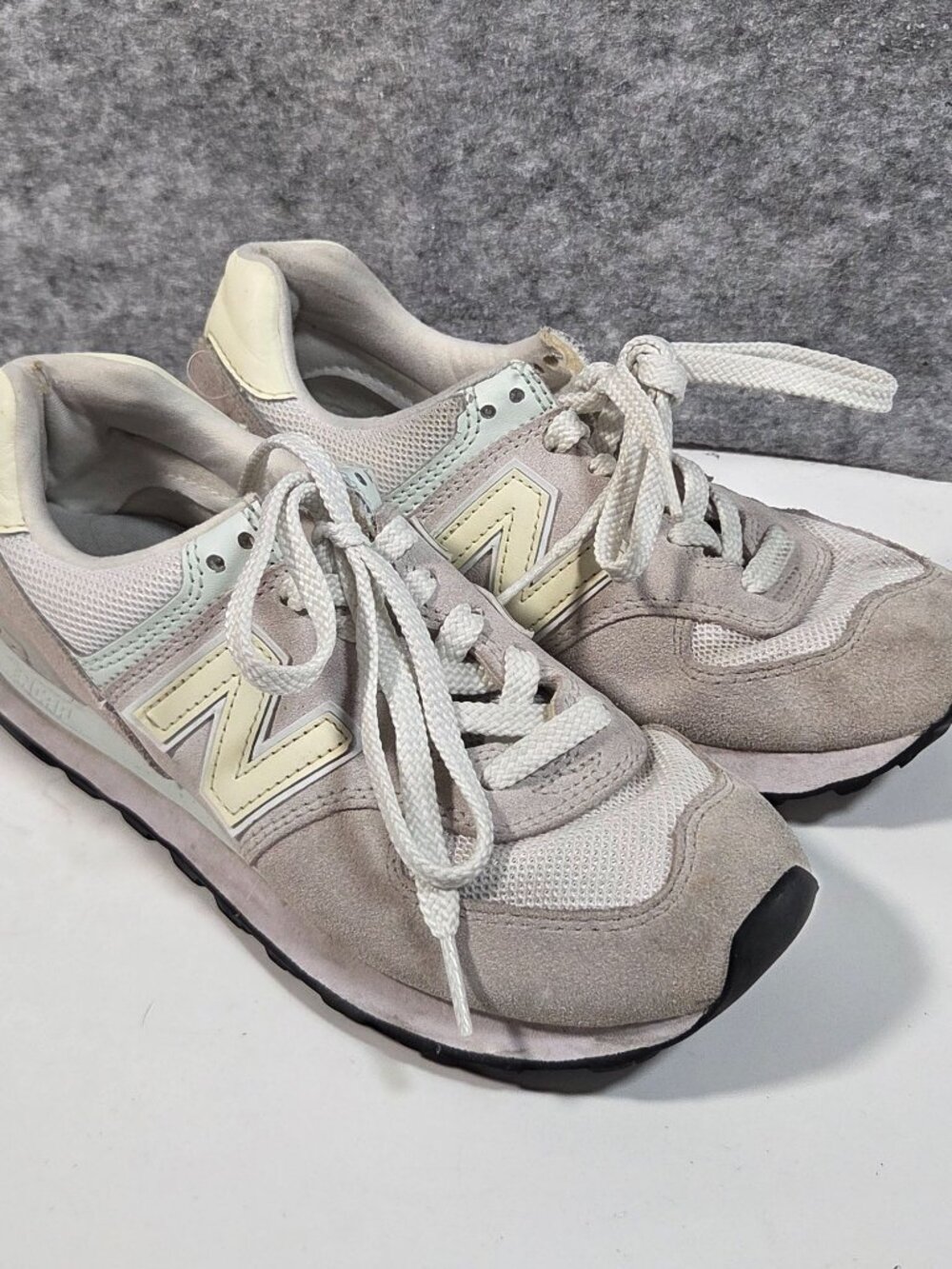 New Balance 574 V2 Sneakers 6.5 Nimbus Cloud Summer Fog Minimalist Athleisure